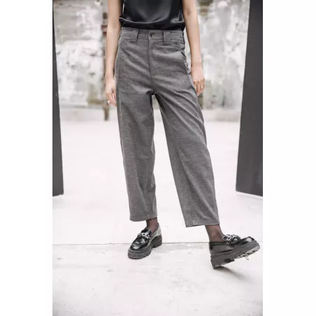 Rosalia City Moss Pantalon balloon cropped