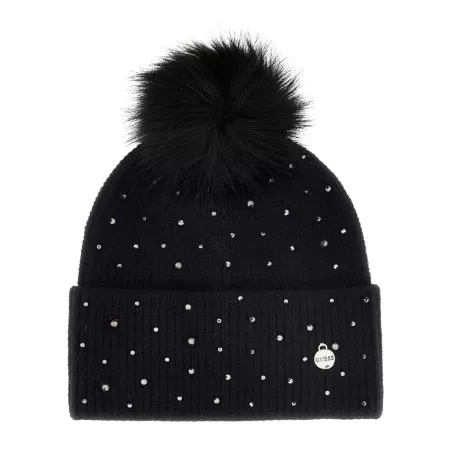 Bonnet avec strass