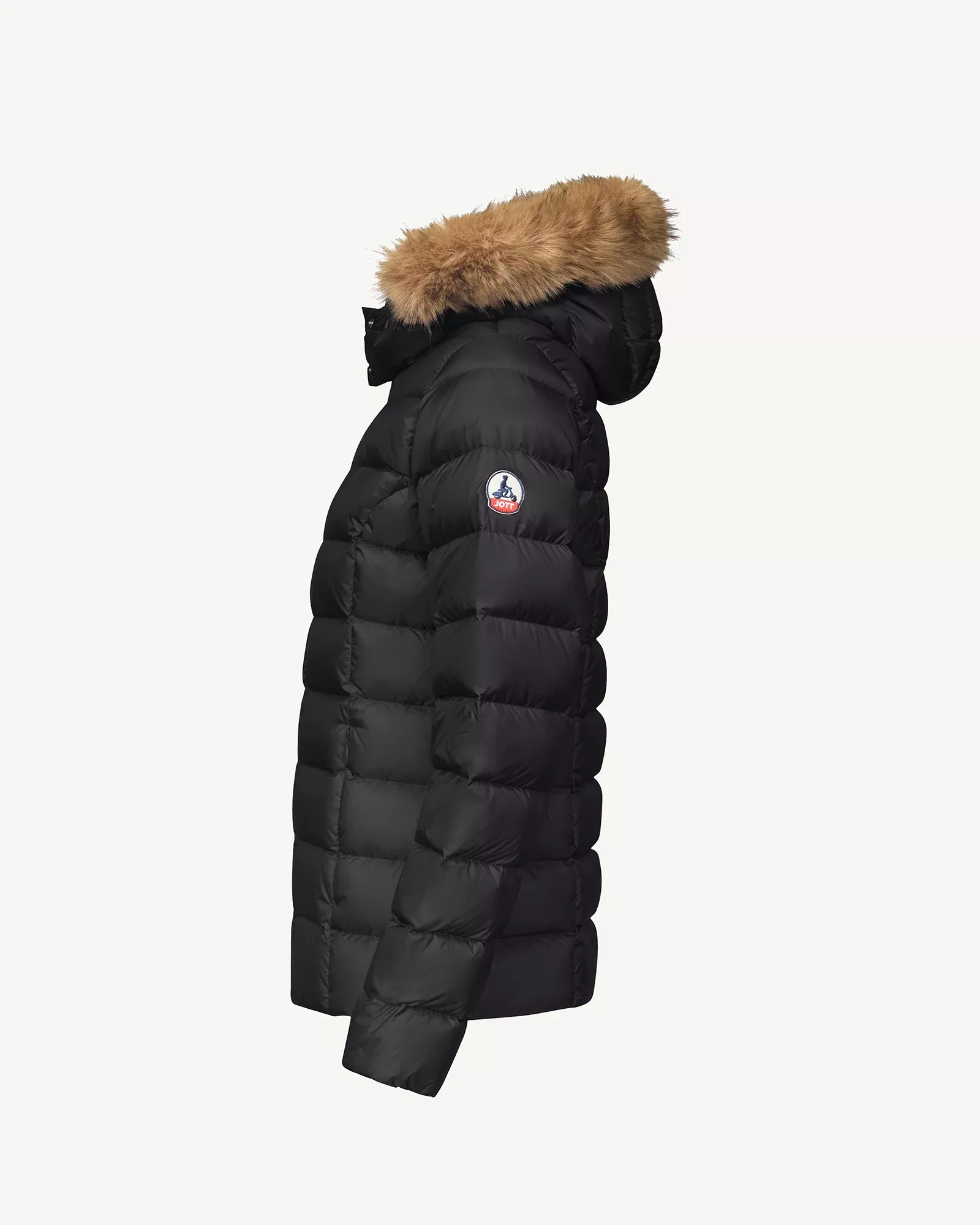 Doudoune à capuche Grand Froid Noir Luxe