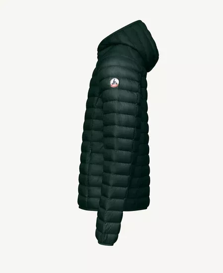 Doudoune légère à capuche Forêt Nico