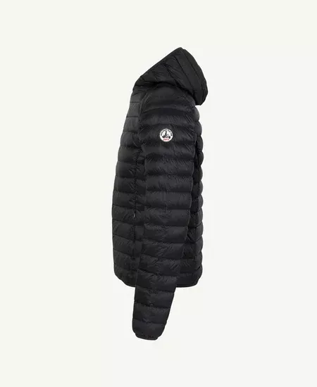 Doudoune légère à capuche Noir Nico