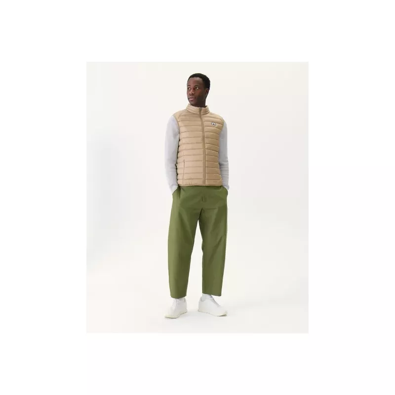 Doudoune sans manches Beige Tom