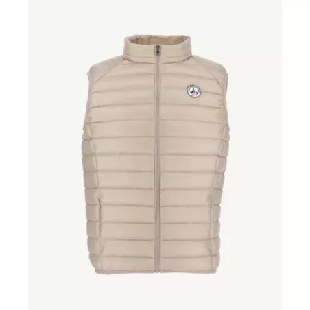 Doudoune sans manches Beige Tom