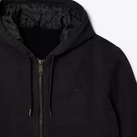 BLOUSON COURT DOUBLÉ SHERPA