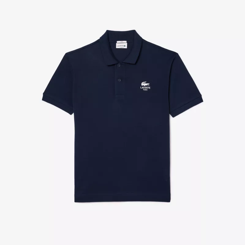 POLO L.12.12 CLASSIC FIT IMPRIMÉ SIGNATURE