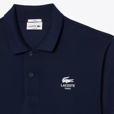 POLO L.12.12 CLASSIC FIT IMPRIMÉ SIGNATURE