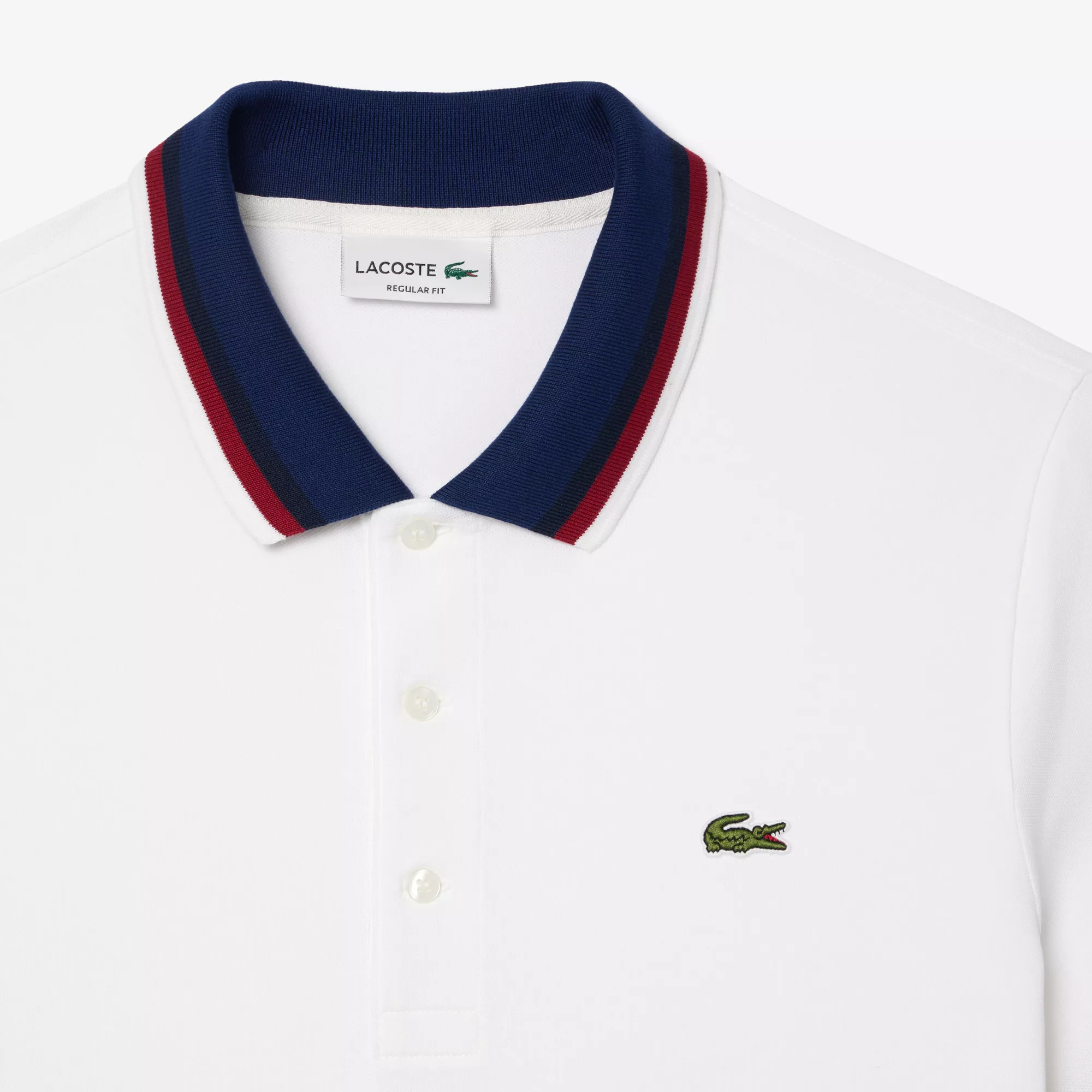 POLO REGULAR FIT COL CONTRASTÉ