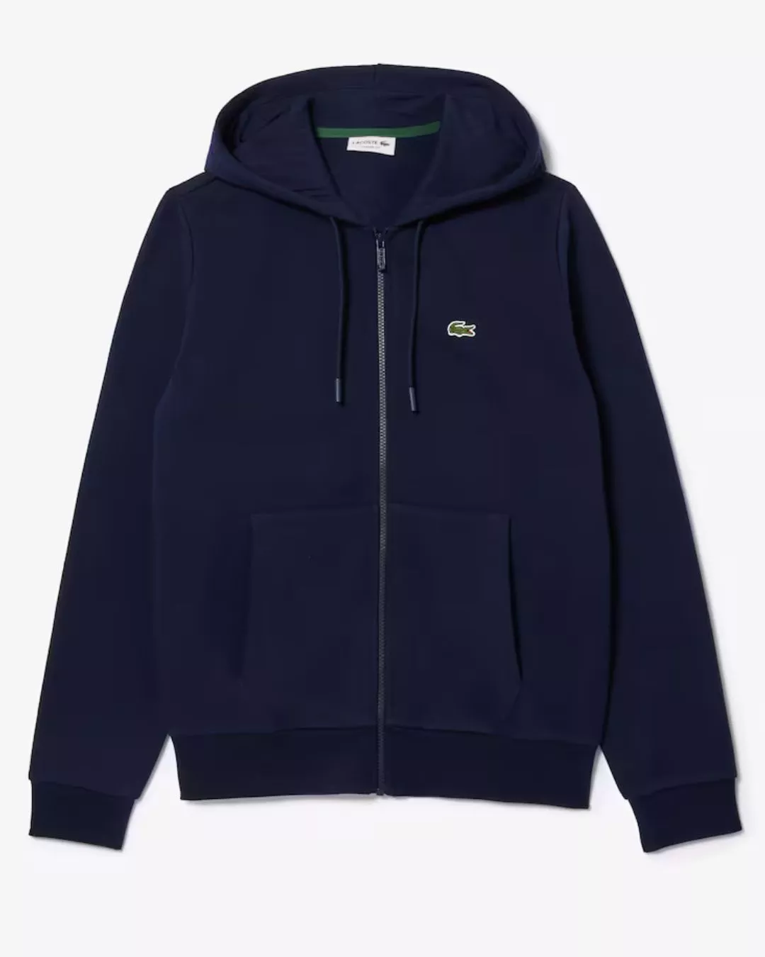 SWEATSHIRT ZIPPÉ EN MOLLETON À CAPUCHE