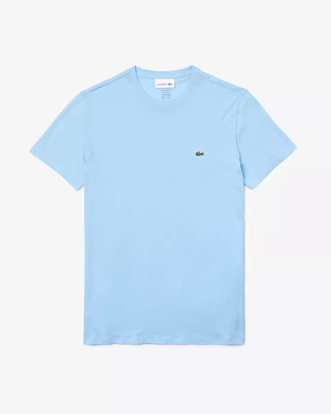 T-SHIRT COL ROND EN JERSEY DE COTON LÉGER PIMA UNI