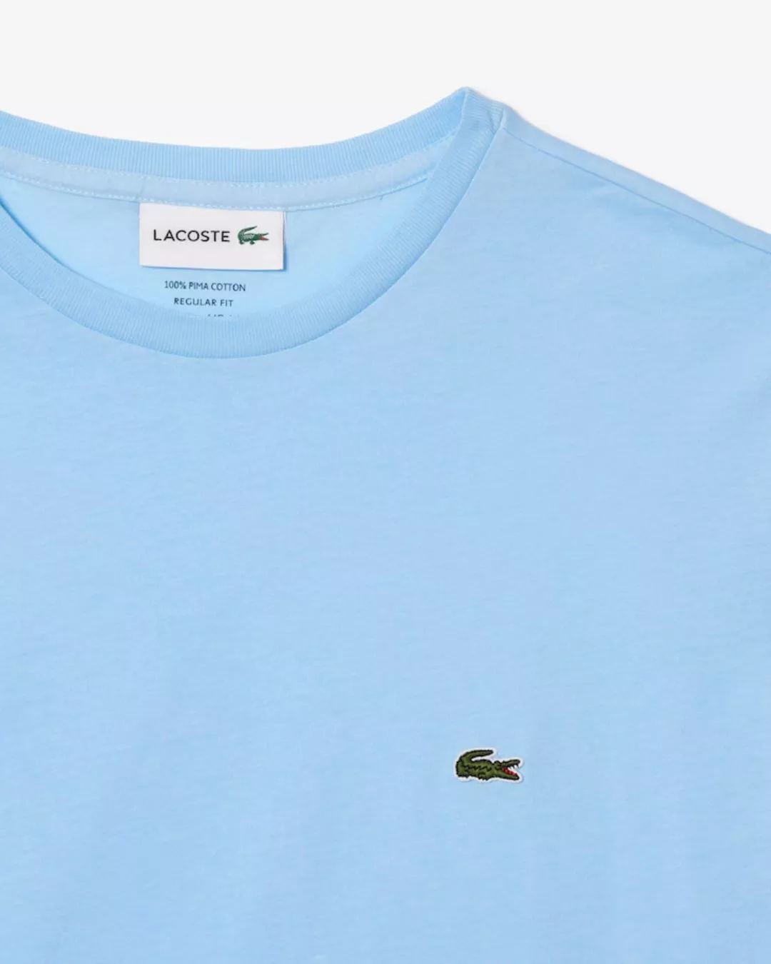 T-SHIRT COL ROND EN JERSEY DE COTON LÉGER PIMA UNI