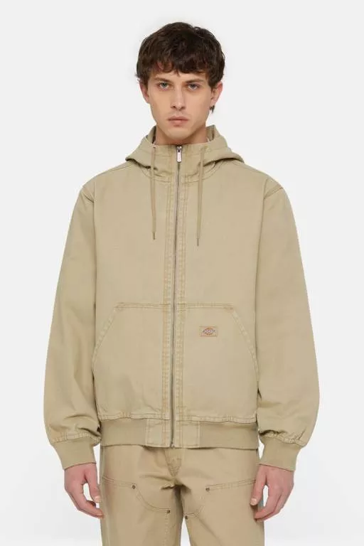 Veste À Capuche Non Doublée En Duck Canvas