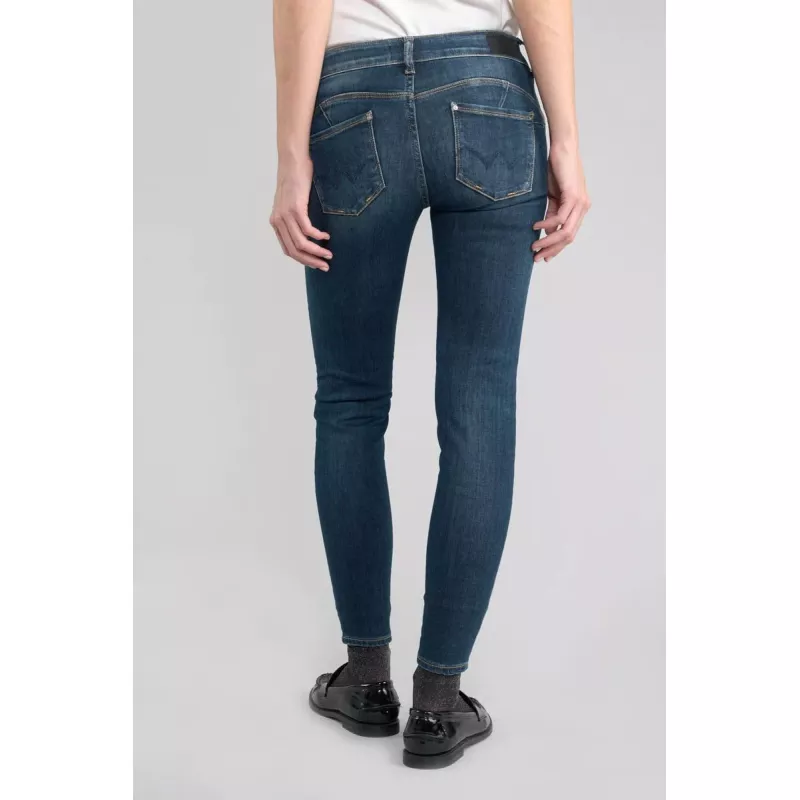 Jeans pulp slim Berly 7/8ème bleu N°1