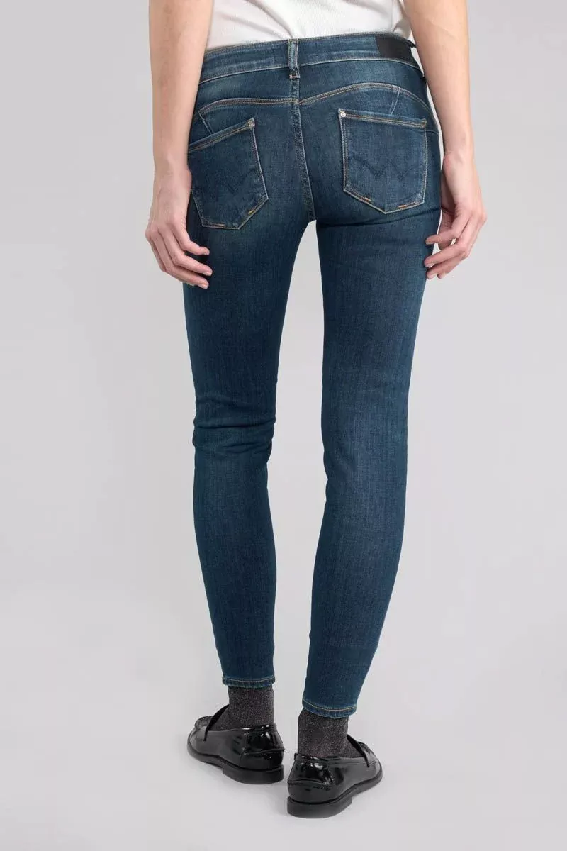 Jeans pulp slim Berly 7/8ème bleu N°1