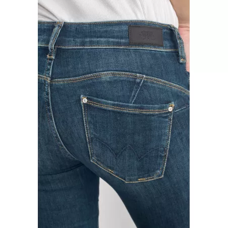 Jeans pulp slim Berly 7/8ème bleu N°1