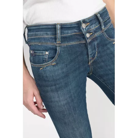 Jeans pulp slim Berly 7/8ème bleu N°1