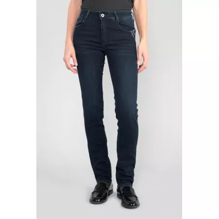 Jeans pulp regular Vida taille haute bleu-noir N°2