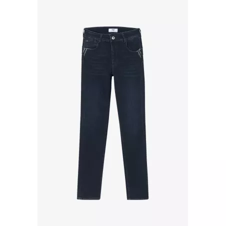 Jeans pulp regular Vida taille haute bleu-noir N°2