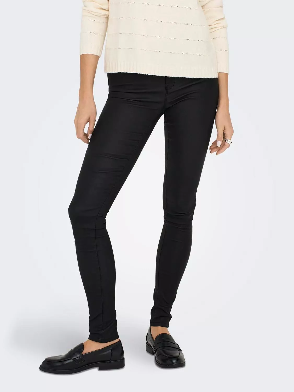 ONLANNE TAILLE MOYENNE SKINNY FIT PANTALONS