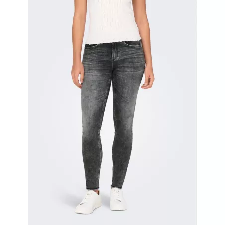 JEANS SKINNY FIT TAILLE MOYENNE