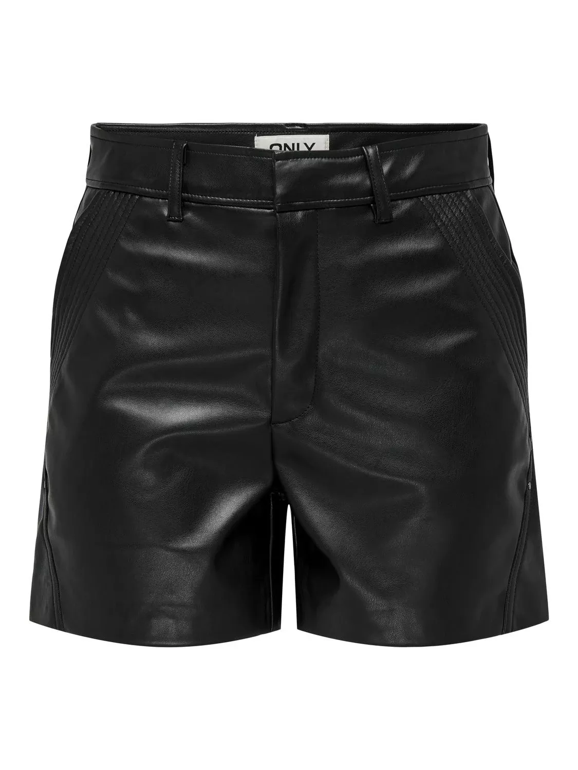 ONLIDINA HW FAUX LEATHER SHORTS CC PNT