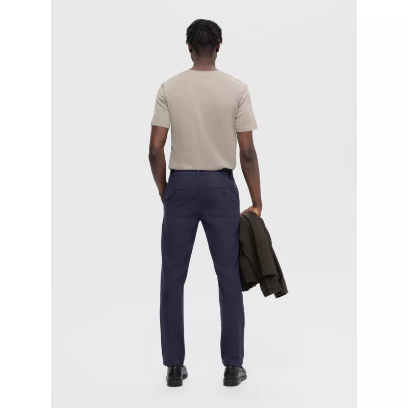 SLH175-BROSSÉ COUPE SLIM CHINOS