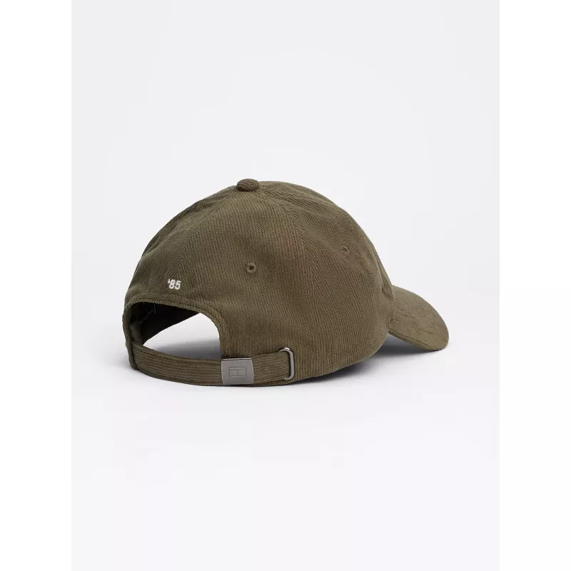 Casquette 6 panneaux en velours côtelé