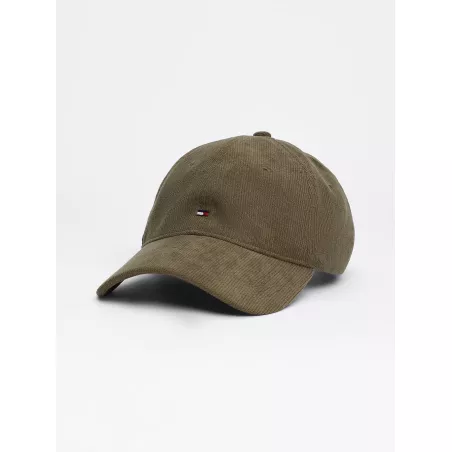 Casquette 6 panneaux en velours côtelé