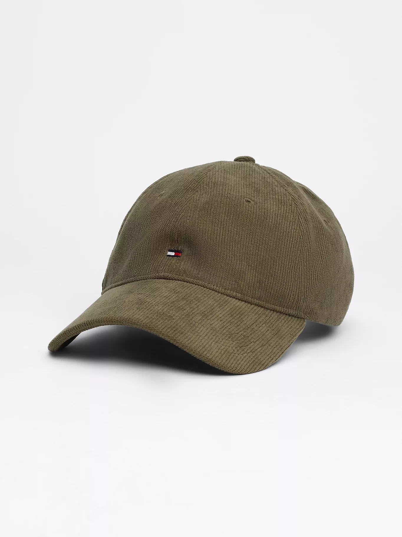 Casquette 6 panneaux en velours côtelé