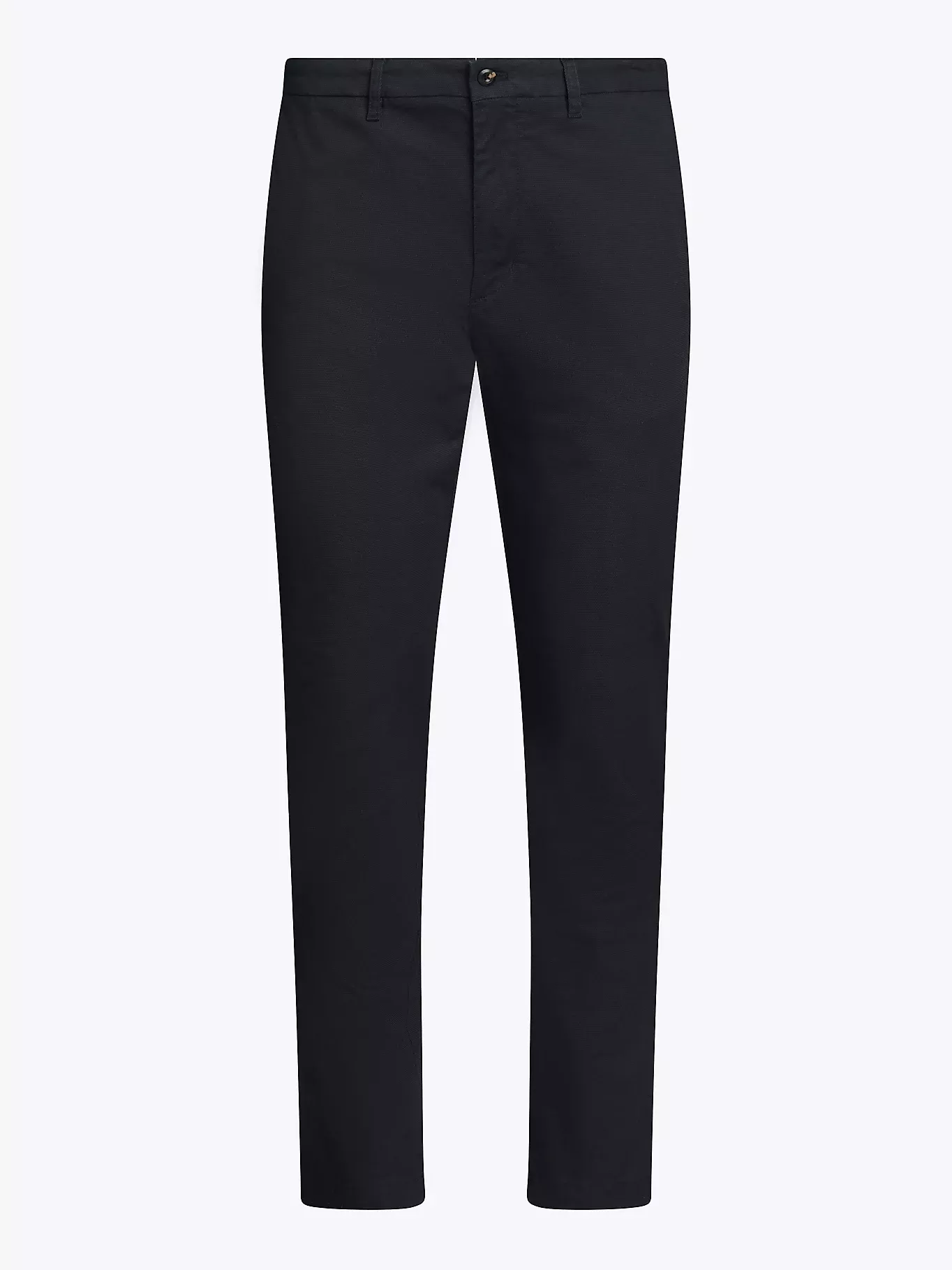Chino droit Denton en coton imprimé