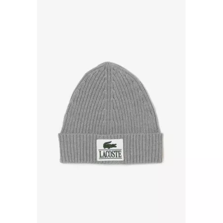 BONNET UNISEXE LACOSTE EN LAINE