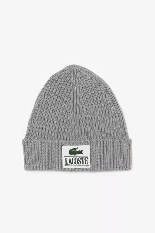 BONNET UNISEXE LACOSTE EN LAINE