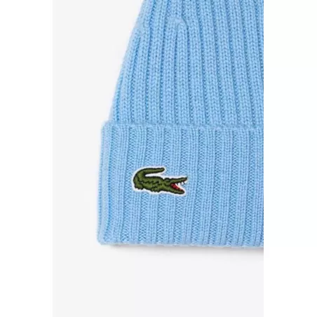 BONNET UNISEXE LACOSTE EN LAINE