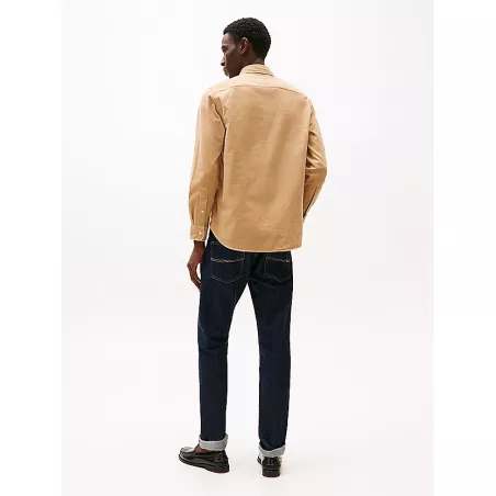 Chemise coupe standard en velours côtelé