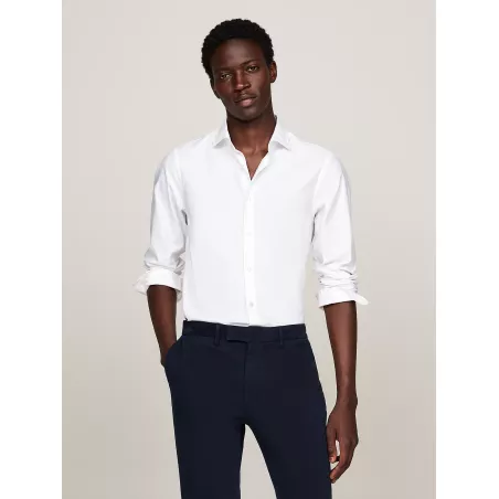 Chemise ajustée Smart Casual en popeline