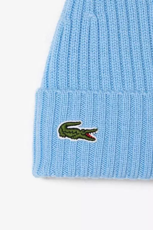 BONNET UNISEXE LACOSTE EN LAINE