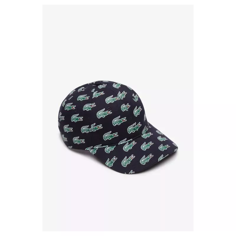 CASQUETTE IMPRIMÉ CROCODILE EN COTON