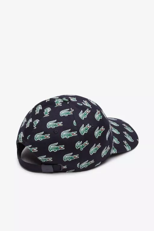 CASQUETTE IMPRIMÉ CROCODILE EN COTON