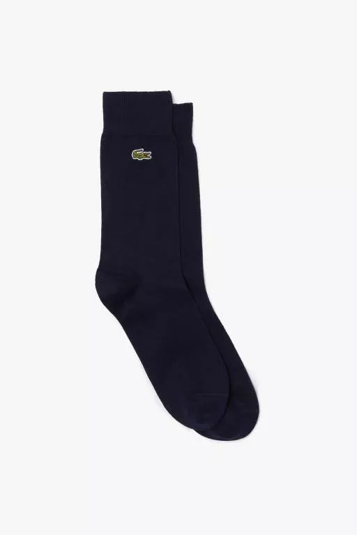 CHAUSSETTES MONTANTES UNISEXES EN COTON BIOLOGIQUE CHINÉ