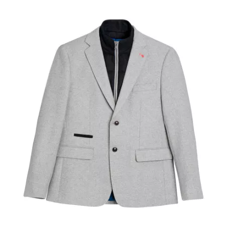 BLAZER AVEC PARMENTURE AMOVIBLE