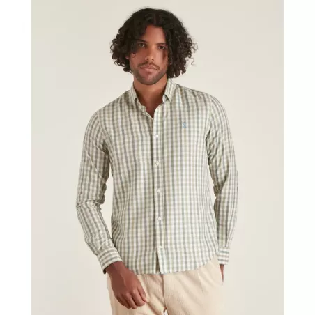 CHEMISE SLIM À CARREAUX