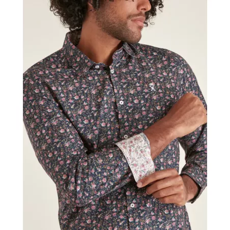 CHEMISE SLIM À IMPRIMÉ BOUQUET