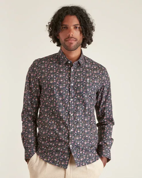 CHEMISE SLIM À IMPRIMÉ BOUQUET