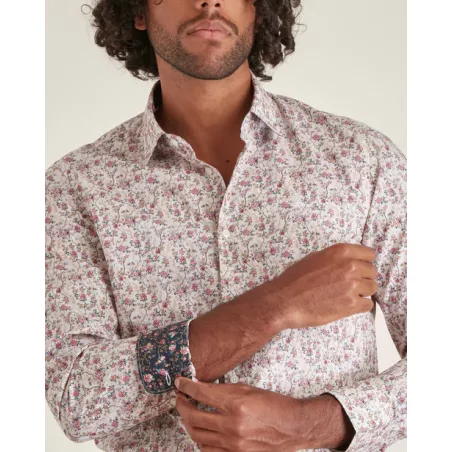 CHEMISE SLIM À IMPRIMÉ BOUQUET