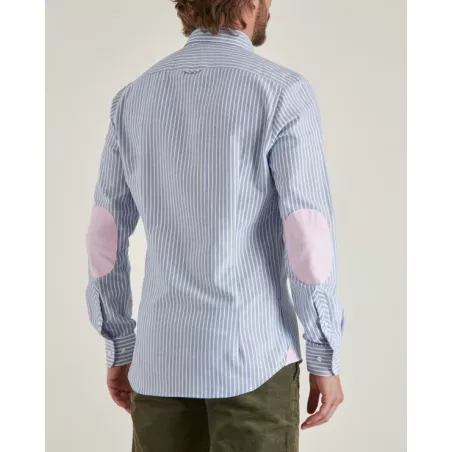 CHEMISE SLIM OXFORD À RAYURES