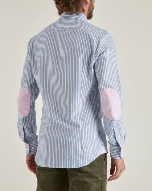 CHEMISE SLIM OXFORD À RAYURES